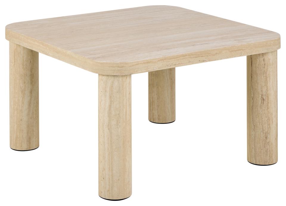 Konferenčný stolík Solano 60 cm béžový travertín