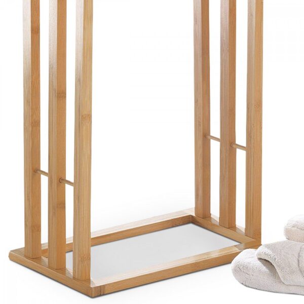 Stojan na ručníky bambusový DR-039 Autronic – Obrázok 3