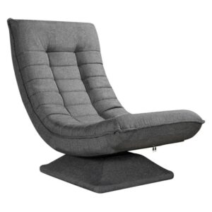 Skládací designové relaxační křeslo Jerrick šedé