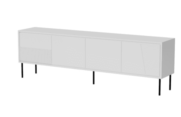 TV stolík ABI 200 cm biely