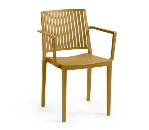 Jedálenská stolička BARS ARMCHAIR Rojaplast – Obrázok 2