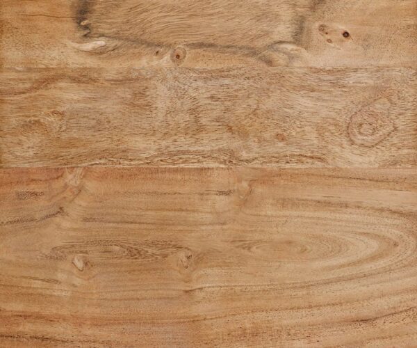 Jedálenský stôl Edge 300x100 XL akácia prírodná nerezová oceľ široký – Obrázok 3