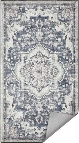 Obdĺžnikový koberec ORIENT 150x80 cm sivý