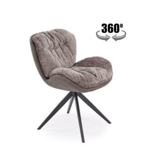 Otočná jedálenská stolička k599Halmar