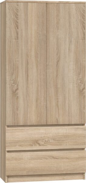 Šatní skříň MALWA I 90 cm dub sonoma