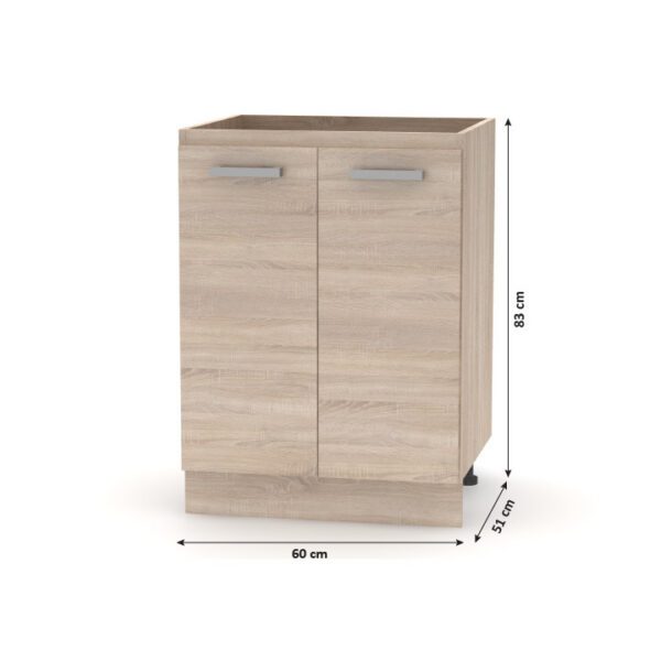 Spodná skrinka NOVA PLUS NOPL-057-0S Tempo Kondela – Obrázok 2