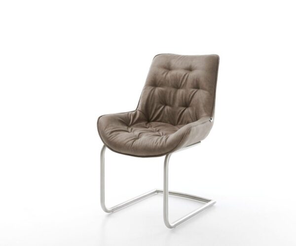 Jedálenská stolička Taimi-Flex mikrovlákno taupe vintage jedálenská