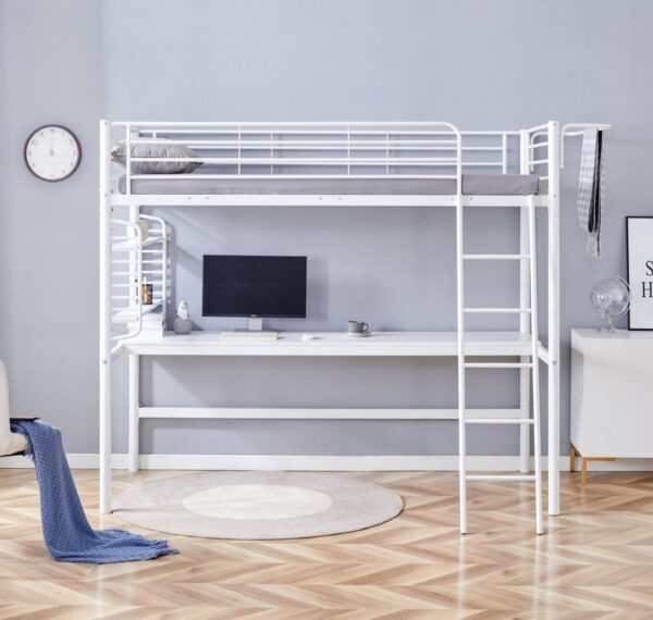 Poschodová posteľ so stolom DOLCE Halmar – Obrázok 2