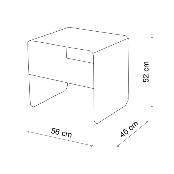 Príručný stolík / Odkladací stolík Shb-013 – Obrázok 3