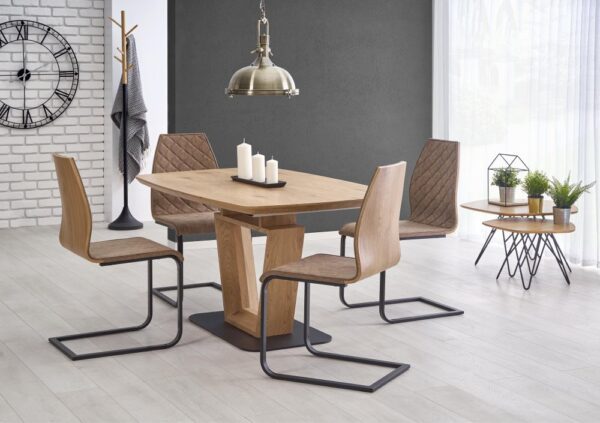 Rozkladací jedálenský stôl BLACKY Halmar – Obrázok 4