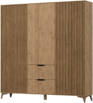 Šatníková skriňa Entsian 185 cm dub Artisan