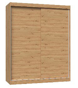 Šatníková skriňa IGA II 160 cm dub artisan