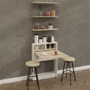 Skladací stôl Bracked - Travertine