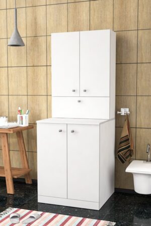 Skrinka na práčku Palmira - White