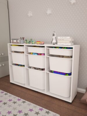 Viacúčelová skrinka Bofi - White
