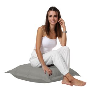 Záhradný sedací vak CUSHION 70x70 cm sivý