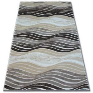 Kusový koberec ACRYLOVY YAZZ 1760 hnedý/tmavobéžový