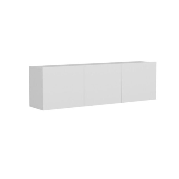 TV stolík White 150 cm biely