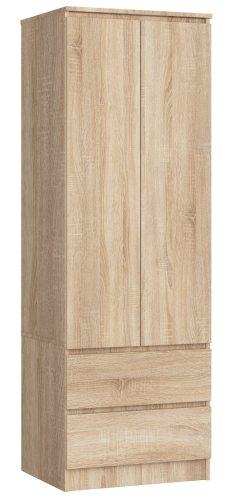 Šatníková skriňa Star 60 cm dub sonoma