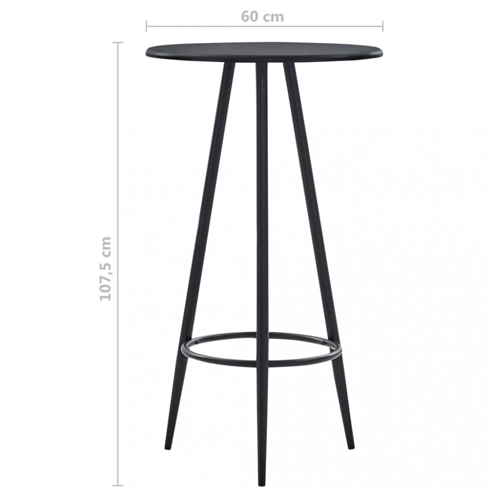 Barový stôl Ø 60cm Dekorhome – Obrázok 4