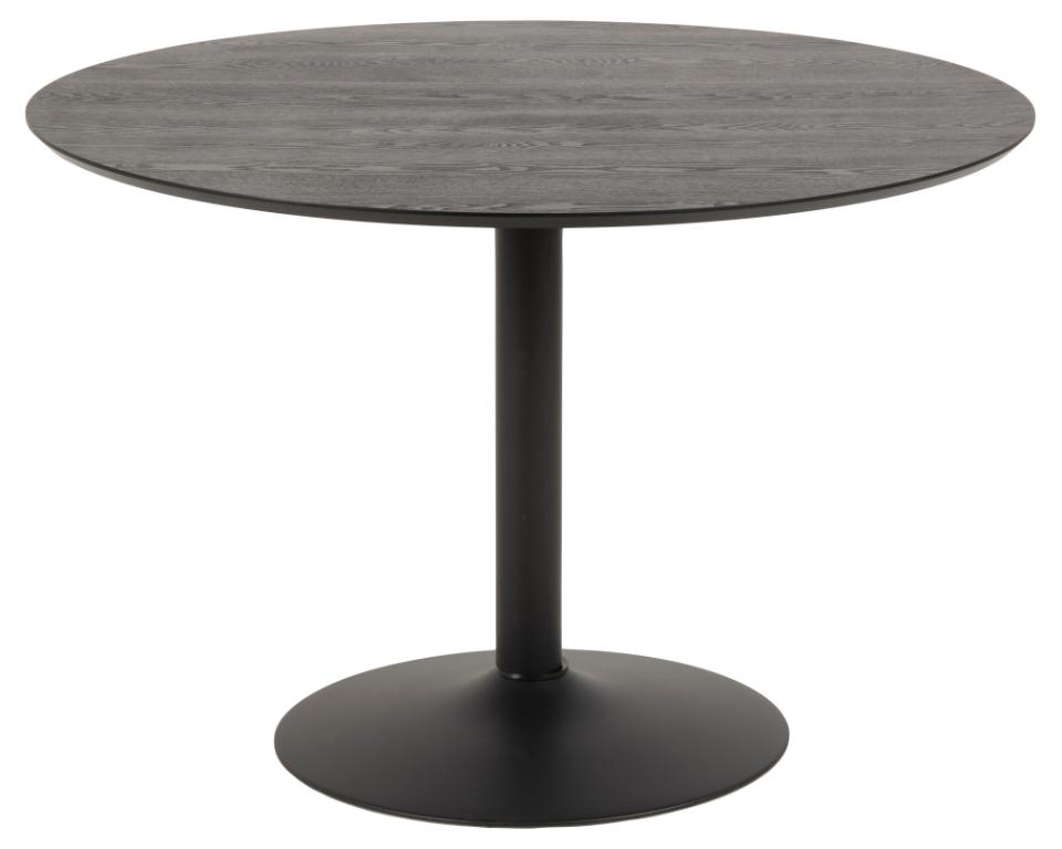 Jedálenský stôl Ibiza 110 cm čierny