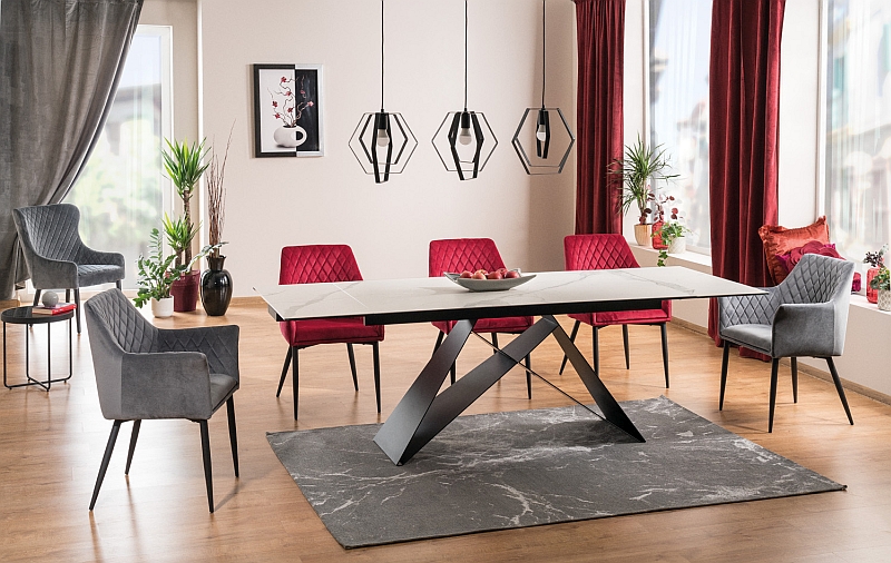 Rozkladací jedálenský stôl WESTIN III Signal – Obrázok 3