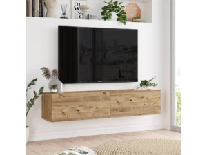 Závesný TV stolík Houseland Farfallo borovica Atlantic