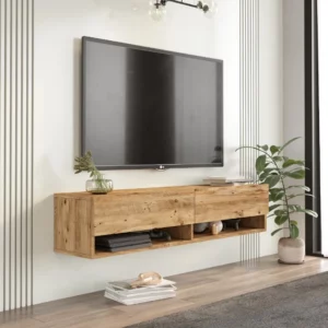 Závesný TV stolík Houseland Felicia borovica Atlantic