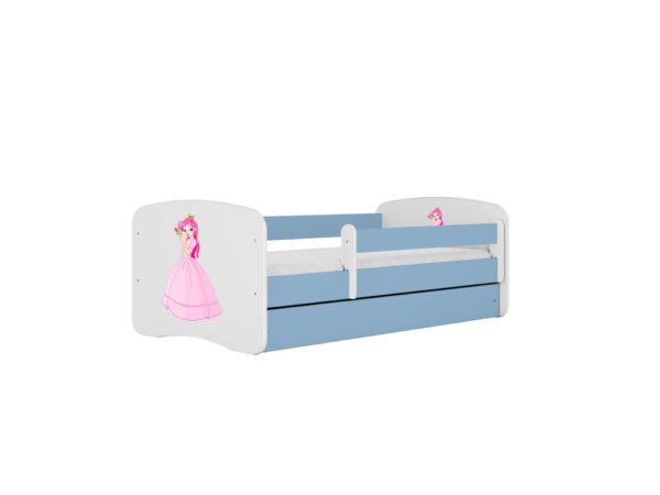 Dětská postel Babydreams princezna modrá