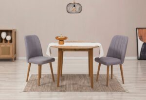 Jedálenský set s rozkladacím stolom a stoličkami (3 kusy) Vina 0701 - Atlantic Pine