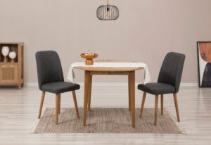 Jedálenský set s rozkladacím stolom a stoličkami (3 kusy) Vina 1053 - Atlantic Pine