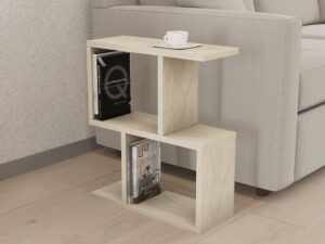 Príručný stolík / Odkladací stolík Zet - Travertine