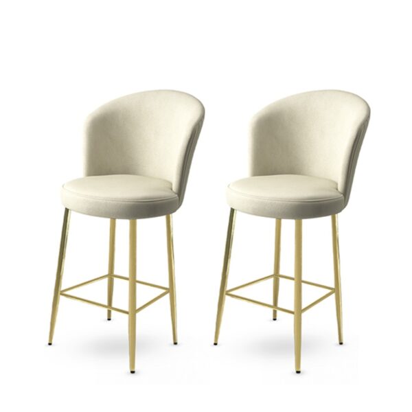 Bar Stool Set (2 Pieces) Alte - Cream