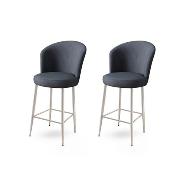 Bar Stool Set (2 Pieces) Fora - Anthracite