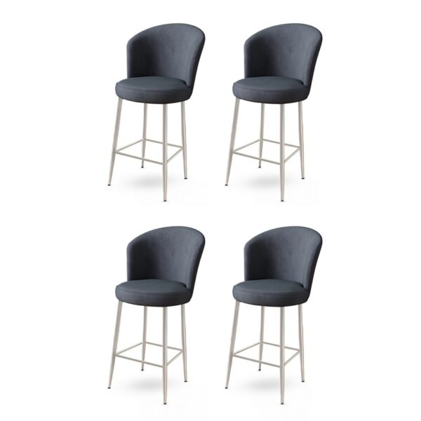Bar Stool Set (4 Pieces) Alte - Anthracite