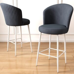 Bar Stool Set (4 Pieces) Fora - Anthracite