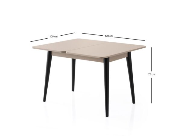 Extendable Dining Table Dolunay - 1285 – Obrázok 4