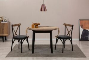 Extendable Dining Table Oliver - Walnut