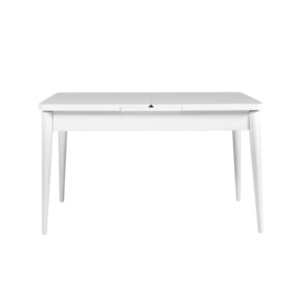 Extendable Dining Table Vina - White – Obrázok 2