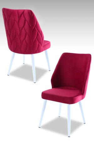 Súprava stoličiek (2 kusy) Pufi - Tile Red