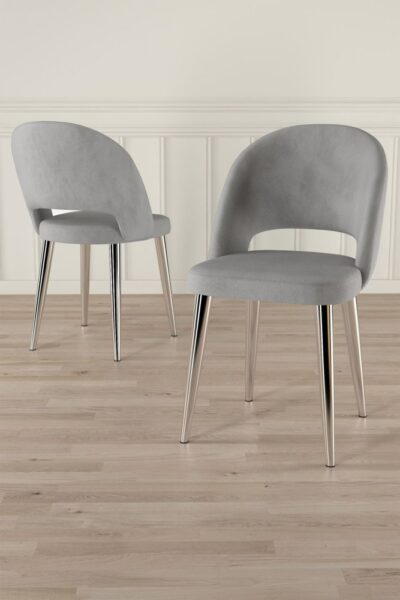 Súprava stoličiek (4 kusy) Pane - Grey