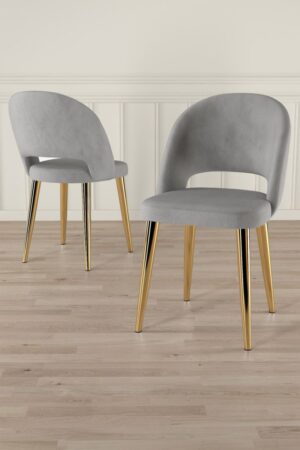 Súprava stoličiek (4 kusy) Pane - Grey