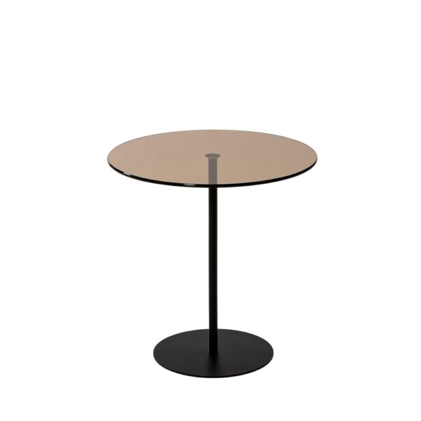 Príručný stolík / Odkladací stolík Chill-Out - Black, Bronze – Obrázok 3