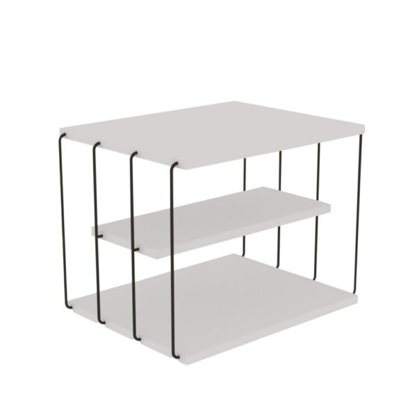 Príručný stolík / Odkladací stolík Lifon -White – Obrázok 4