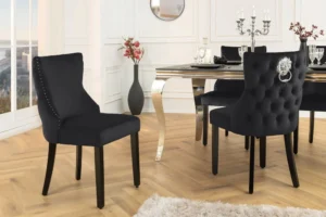 Chesterfield jedálenská stolička 2 ks FRIXON Dekorhome
