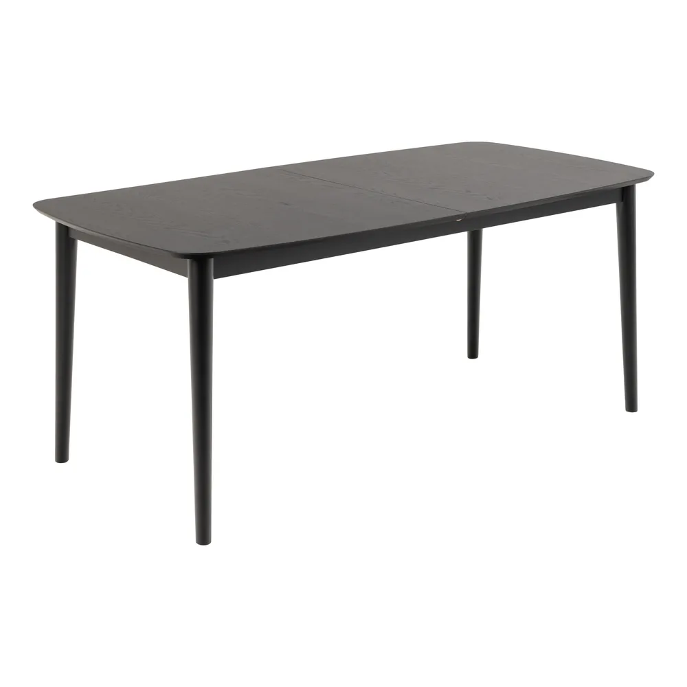 Jedálenský rozkladací stôl Montreux 180/219 cm čierny