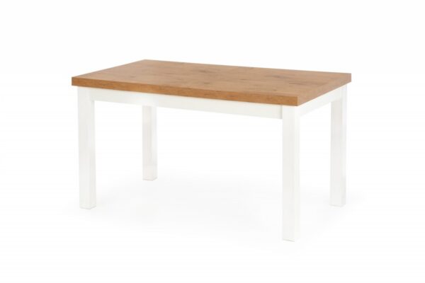 Jedálenský rozkladací stôl Tiaro 140/220 cm dub lancelot/biely