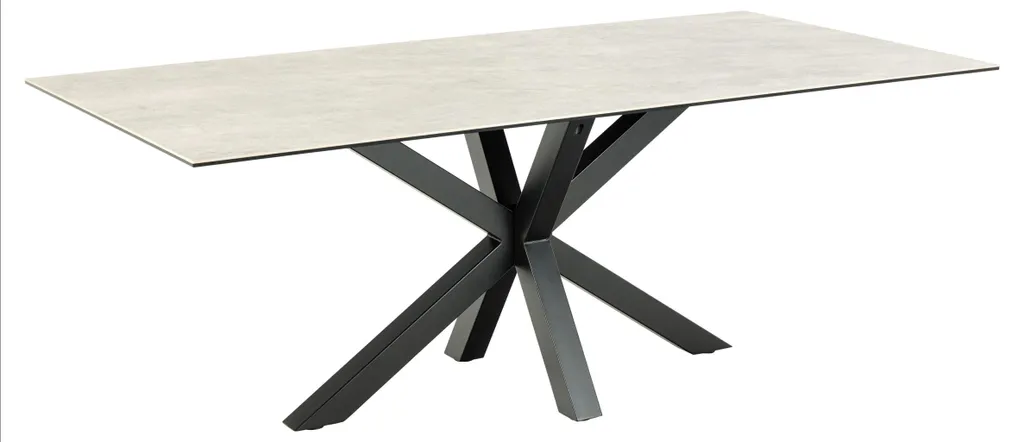 Jedálenský stôl Heaven 200 cm sivý