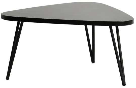 Konferenčný stolík Adesso 68 cm z masívu čierny