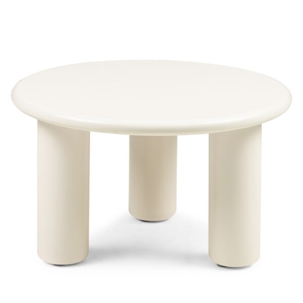 Konferenčný stolík Blair 60 cm krémový